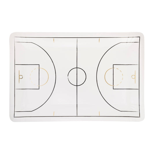 Basketball Court Plate