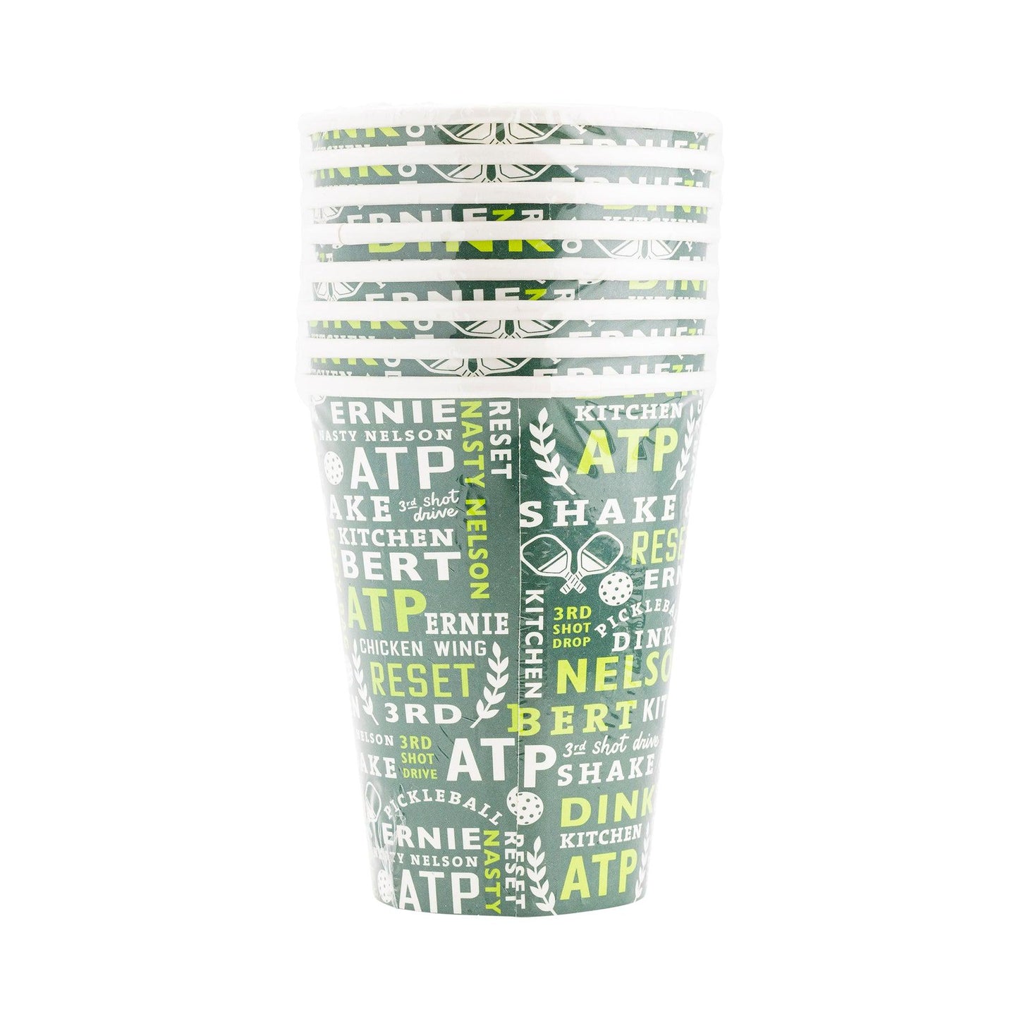 Pickleball Paper Cups 12 oz. 8 ct.