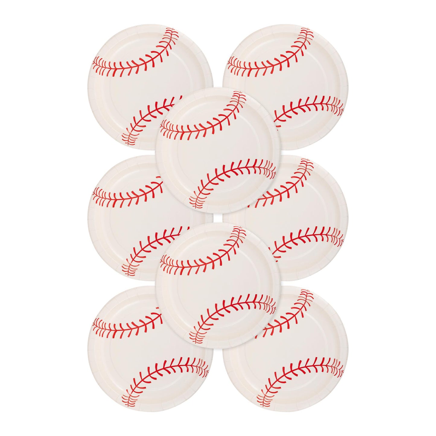 Baseball Paper Plate 8" 8 ct.