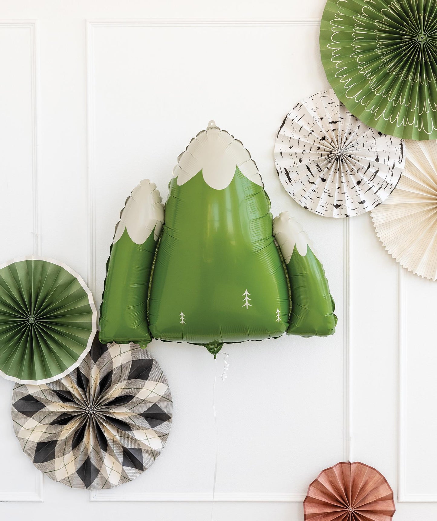 Mountain Shape Mylar Balloon