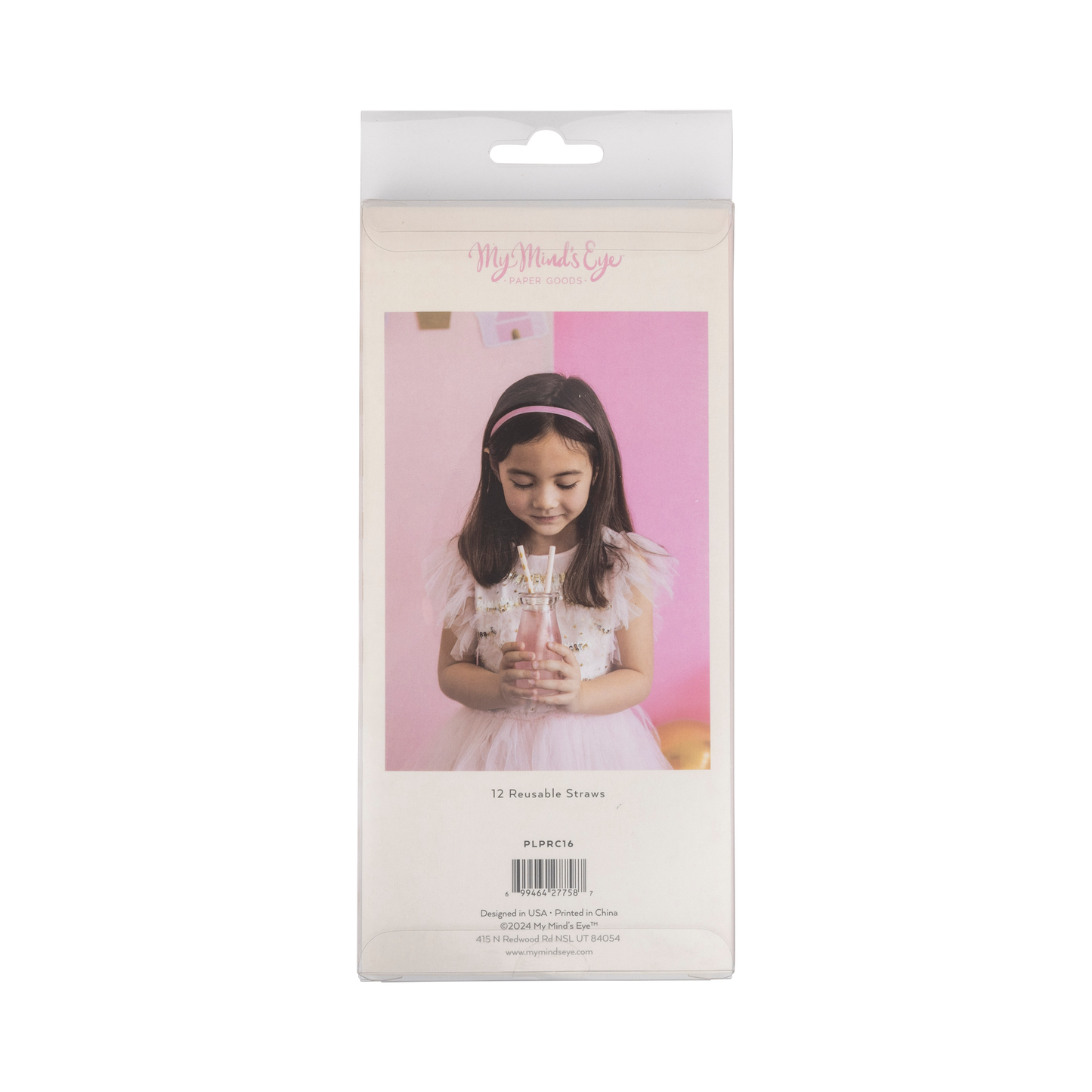 Princess Reusable Straws 12 ct