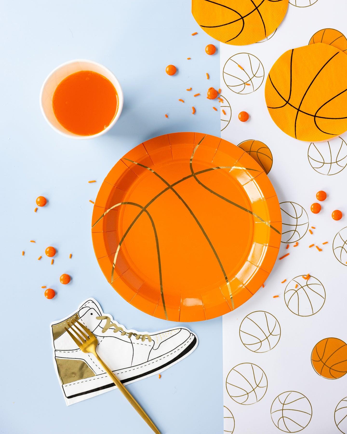 Basketball Paper Party Cups 12 oz.  8 ct.