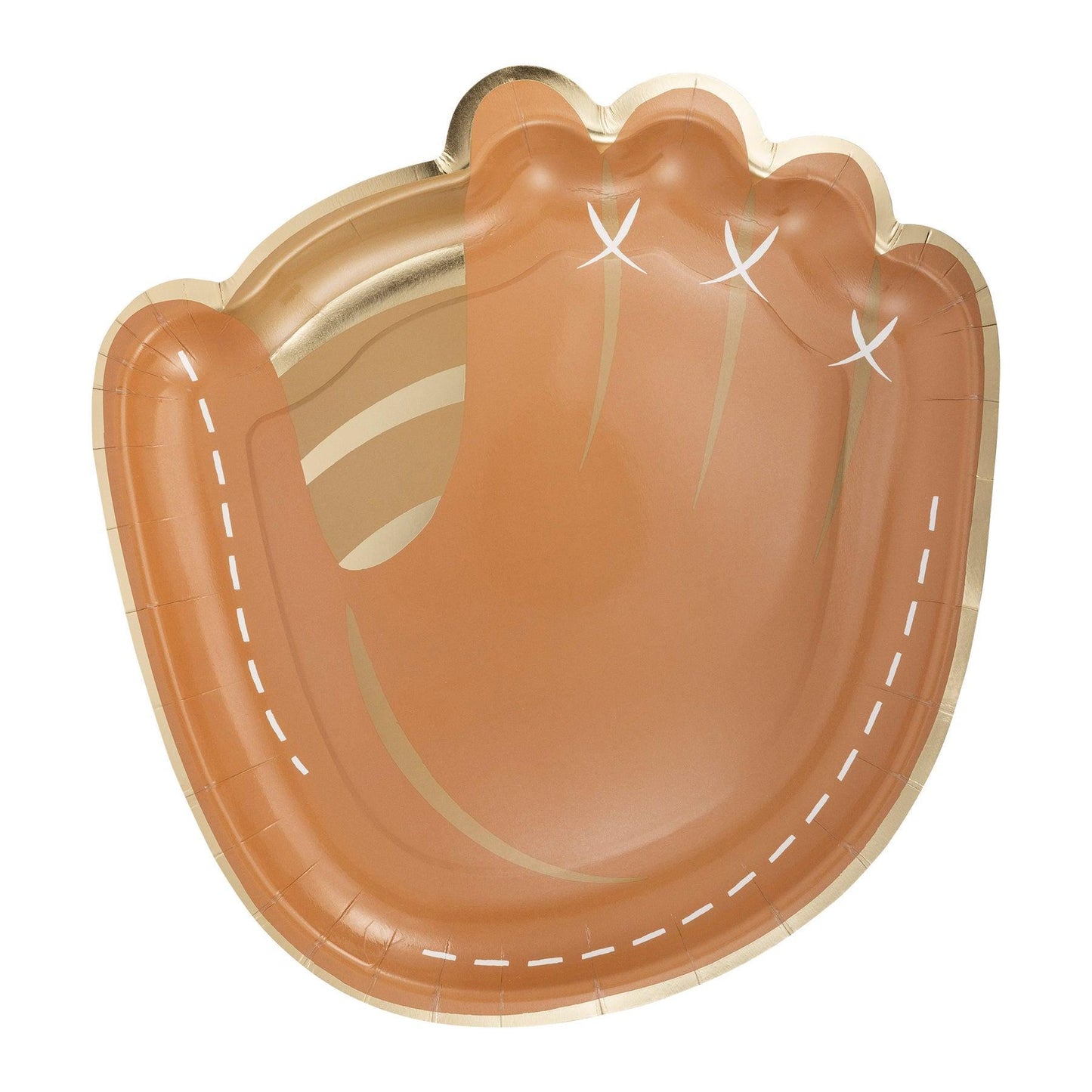 Baseball Mitt Shaped Paper Plate 8 ct.