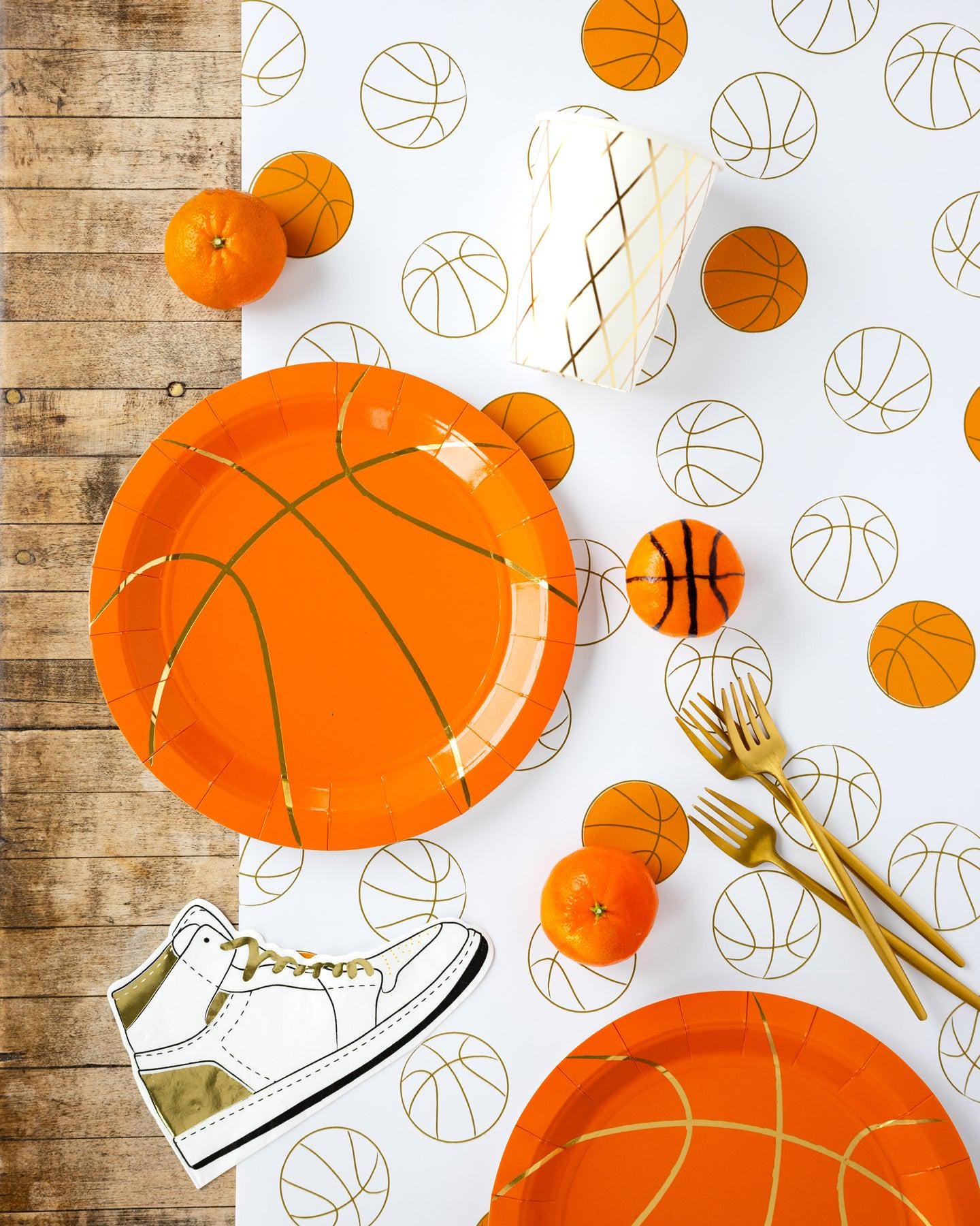 Basketball Paper Party Cups 12 oz.  8 ct.
